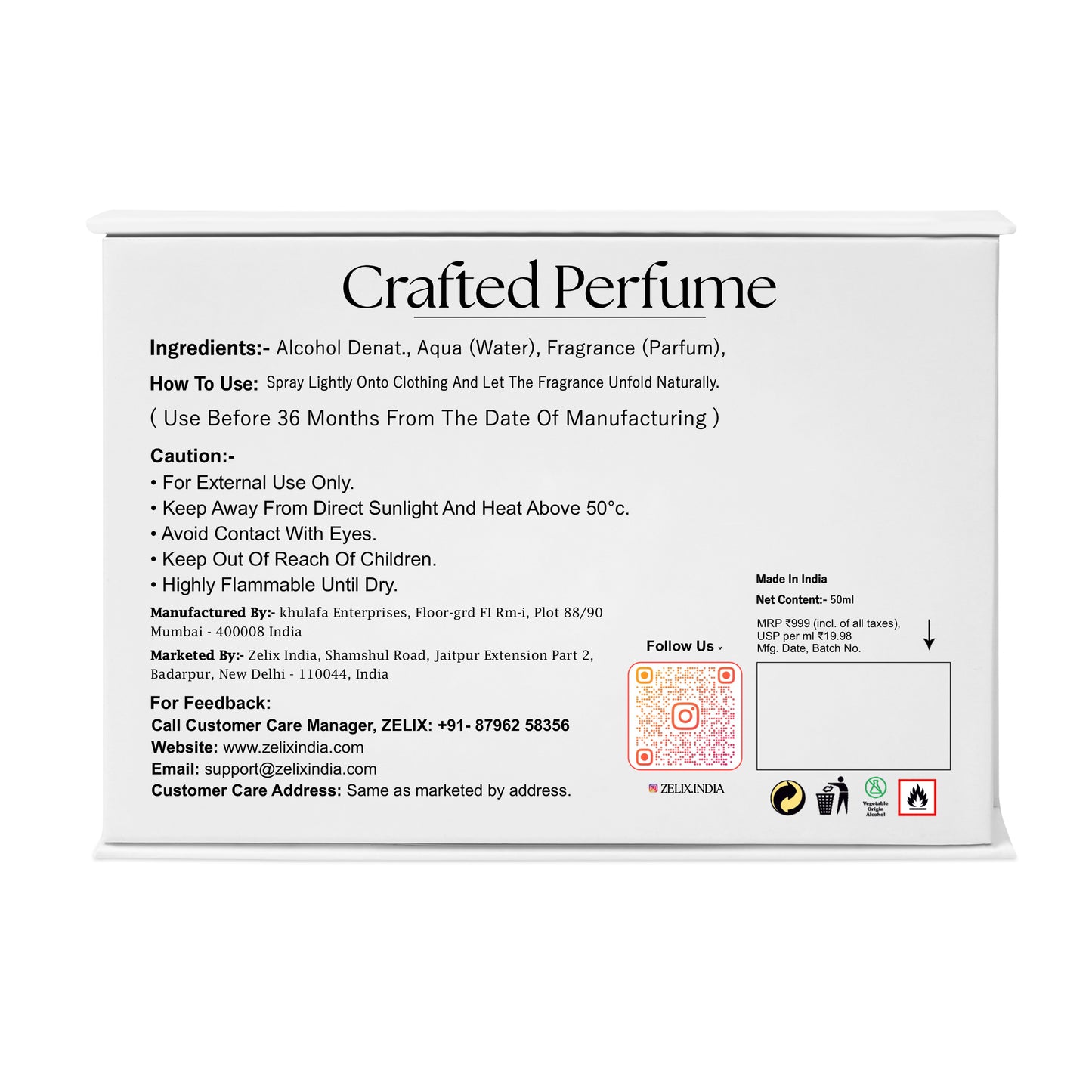 Zelix Signature Discovery Set for Him | Crafted Fragnances (6 X 10 ml)